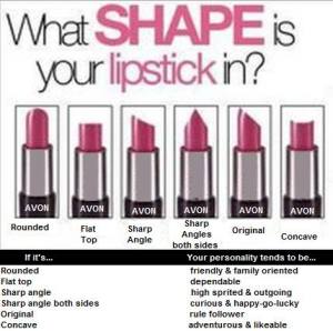 What Shape Is Your Lipstick In